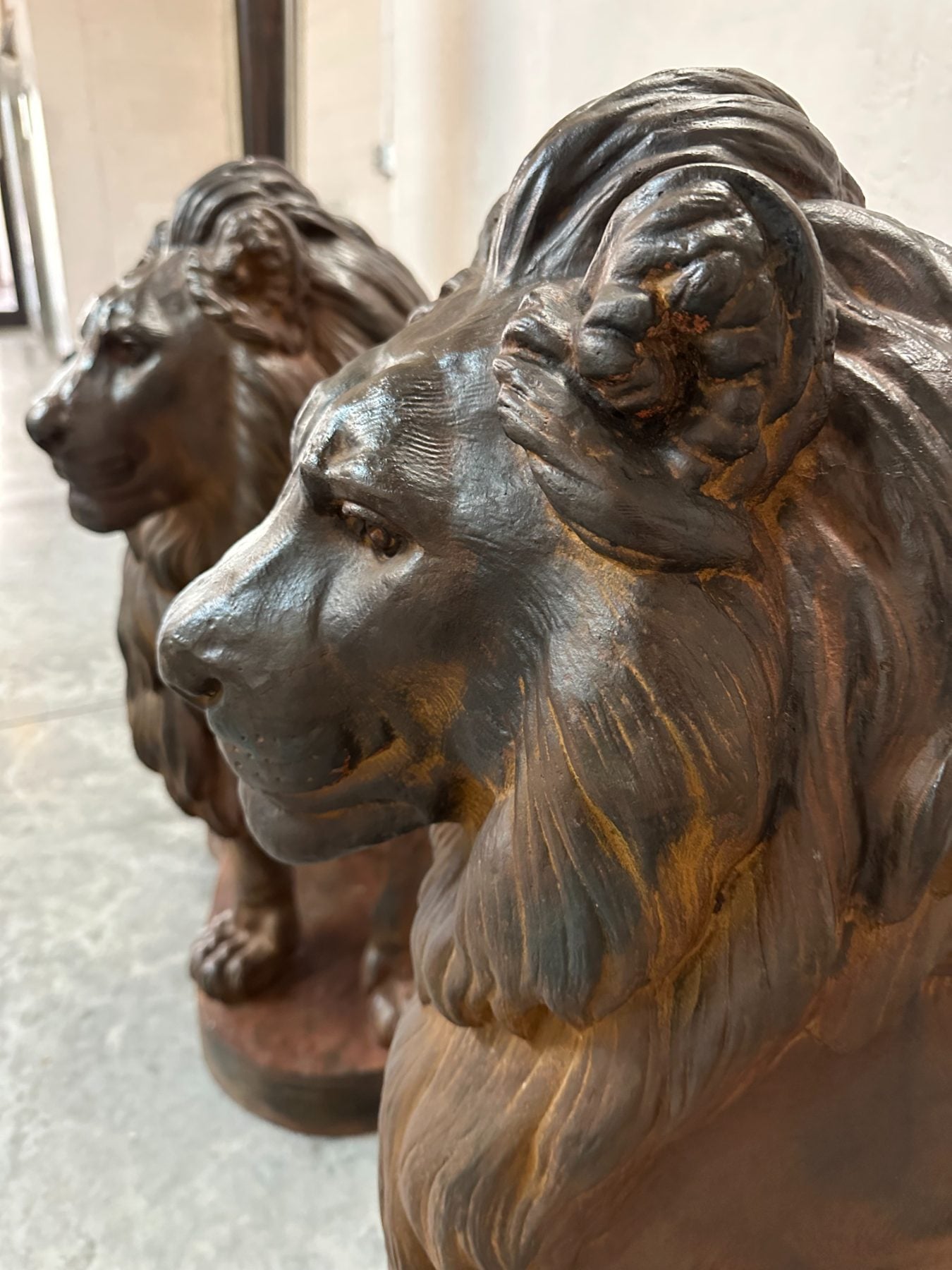 Antoine Durenne Cast-Iron Lion — photo 3 of 8