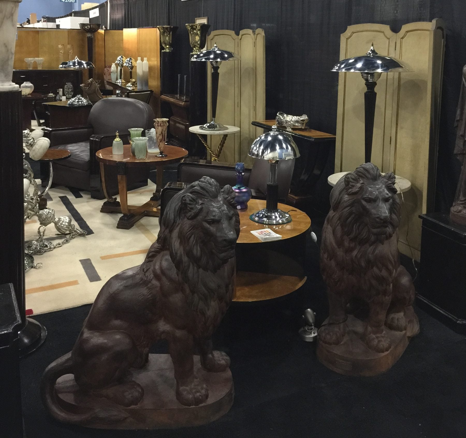 Antoine Durenne Cast-Iron Lion — photo 7 of 8
