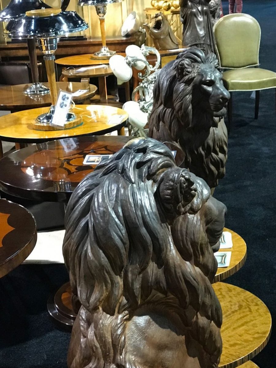Antoine Durenne Cast-Iron Lion — photo 8 of 8